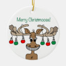 Search for moose christmas tree decorations Green