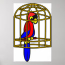Search for caged posters Parrot