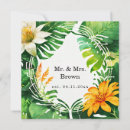 Search for rainforest wedding invitations Palm