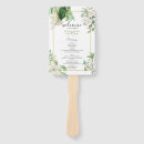 Search for watercolor wedding programs Botanical