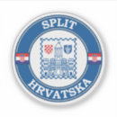 Search for split croatia stickers City