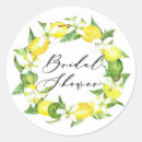 Search for watercolor bridal shower stickers Citrus
