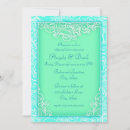 Search for sea rehearsal dinner invitations Aqua