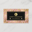 Search for tiger business cards Pink