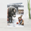 Search for pony christmas cards Snow