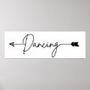Search for arrows wedding posters Dancing this way