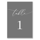 Search for silver table cards Minimalist