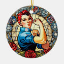 Search for rosie the riveter christmas tree decorations Feminism