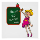 Search for school apple posters First day of school