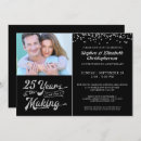 Search for 25 year anniversary invitations Stylish