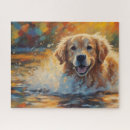 Search for golden retriever puzzles Happy