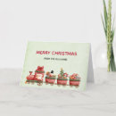 Search for toy train christmas cards Santa claus