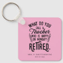 Search for retirement key rings Keepsake