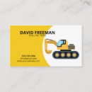 Search for excavation business cards Modern