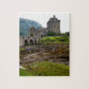 Search for scottish castles puzzles Eilean donan castle