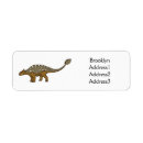 Search for cartoon dinosaur return address labels Jurassic