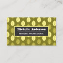 Search for fall business cards Plants