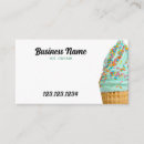 Search for cone business cards Dessert