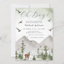 Search for deer baby boy shower invitations Let the adventure begin