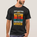 Search for construction laborer tshirts Building