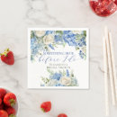 Search for hydrangea napkins Blue flowers