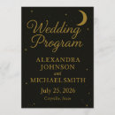 Search for celestial wedding programmes Elegant