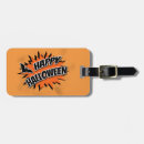 Search for halloween luggage tags Bat