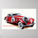 Search for vintage mercedes posters Old