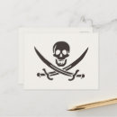 Search for pirate flag postcards Skull and crossbones
