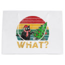 Search for ugly christmas sweater gift bags Santa