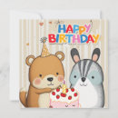 Search for brown bear birthday cards Sweet