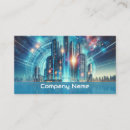 Search for futuristic business cards Technology