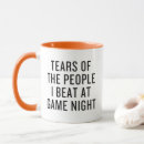 Search for game night mugs Sarcastic