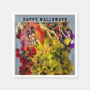 Search for happy face napkins Pumpkin