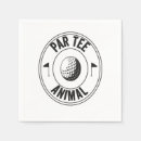 Search for funny golf napkins Birthday