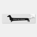 Search for i love my dachshund bumper stickers Doxie