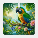 Search for green parrot christmas tree decorations Colourful