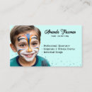 Search for painter artist business cards Facepainter