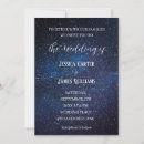 Search for space wedding invitations Universe