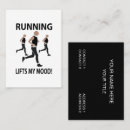 Search for running business cards Professional