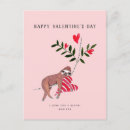Search for sloth valentines day cards Heart