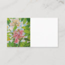 Search for frangipani business cards Yellow