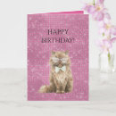 Search for cat in glasses cards Pink
