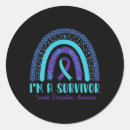 Search for suicide awareness stickers 988