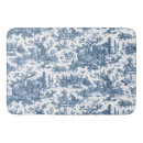 Search for blue toile bath mats Toile de jouy