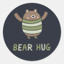 Search for bear hug stickers Kawaii