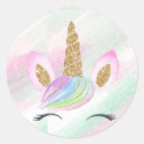 Search for cartoon unicorn stickers Rainbow