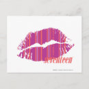 Search for purple stripes postcards Thin