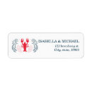 Search for crab wedding stickers Nautical