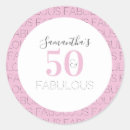 Search for 50th birthday stickers Modern